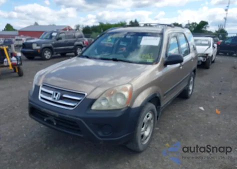 2006 Honda Cr-V Lx из США, поврежденный, VIN SHSRD78536U445162